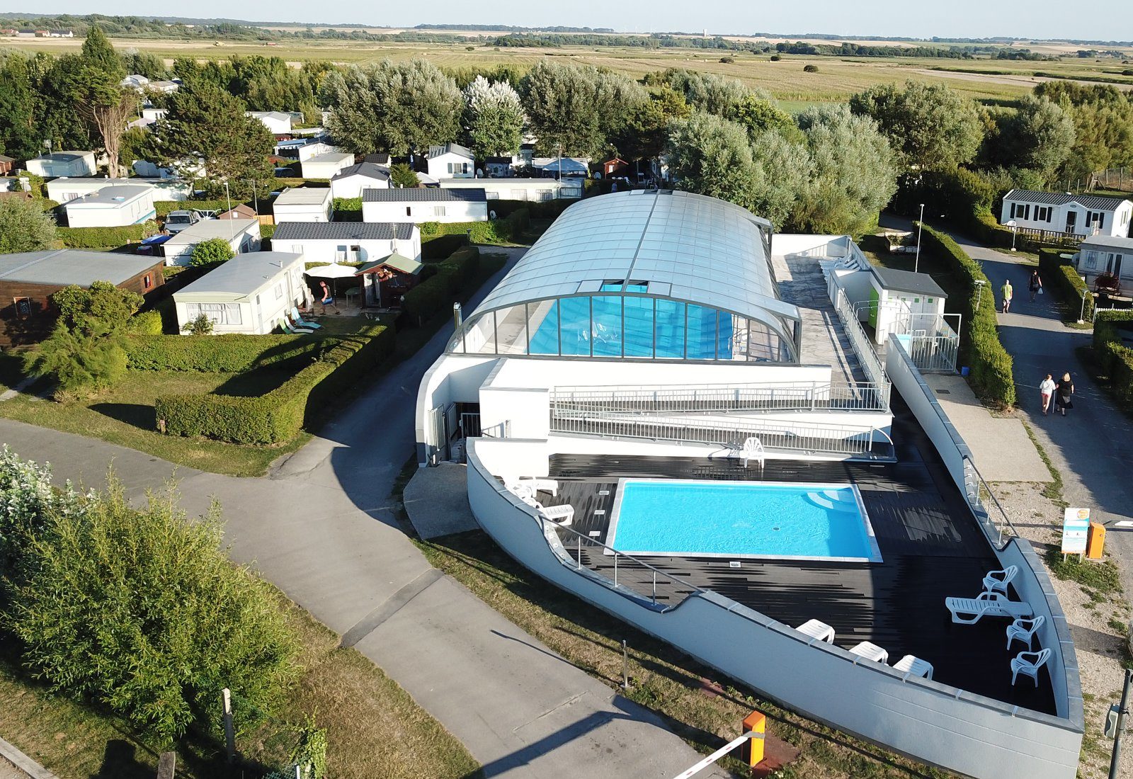 Camping swimming pool